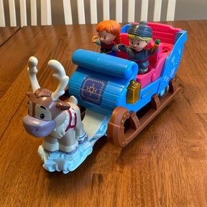 Fisher-Price little people Frozen Kristoff‘s sleigh